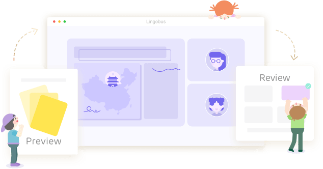 Class preview and review